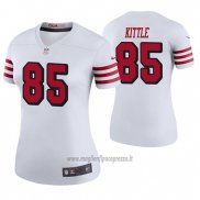 Maglia NFL Legend Donna San Francisco 49ers George Kittle Bianco Color Rush