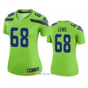 Maglia NFL Legend Donna Seattle Seahawks Damien Lewis Verde