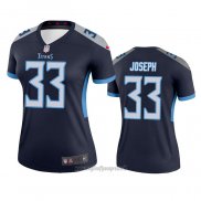 Maglia NFL Legend Donna Tennessee Titans Johnathan Joseph Blu