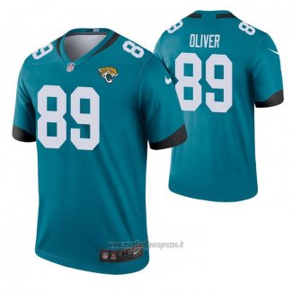Maglia NFL Legend Jacksonville Jaguars Josh Oliver Color Rush Verde
