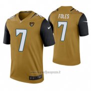 Maglia NFL Legend Jacksonville Jaguars Nick Foles Or Color Rush