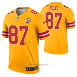 Maglia NFL Legend Kansas City Chiefs Travis Kelce Inverted Or