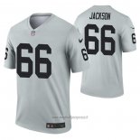 Maglia NFL Legend Las Vegas Raiders Gabe Jackson Inverted Grigio