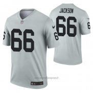 Maglia NFL Legend Las Vegas Raiders Gabe Jackson Inverted Grigio