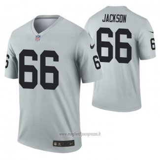 Maglia NFL Legend Las Vegas Raiders Gabe Jackson Inverted Grigio