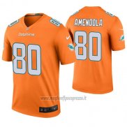 Maglia NFL Legend Miami Dolphins Danny Amendola Arancione Color Rush