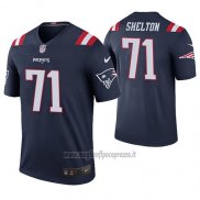 Maglia NFL Legend New England Patriots Danny Shelton Blu Color Rush