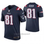 Maglia NFL Legend New England Patriots Eric Decker Blu Color Rush