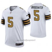 Maglia NFL Legend New Orleans Saints Teddy Bridgewater Bianco Color Rush