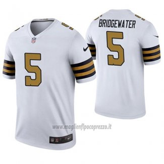 Maglia NFL Legend New Orleans Saints Teddy Bridgewater Bianco Color Rush