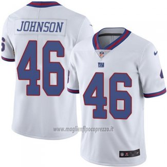 Maglia NFL Legend New York Giants Johnson Bianco