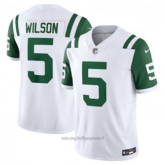 Maglia NFL Legend New York Jets Garrett Wilson Alternato Bianco