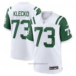 Maglia NFL Legend New York Jets Joe Klecko Classic Alternato Retired Bianco
