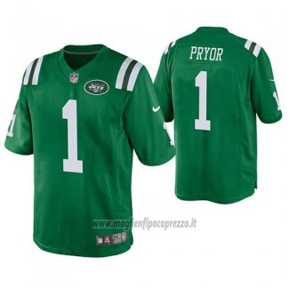 Maglia NFL Legend New York Jets Terrelle Pryor Verde Color Rush