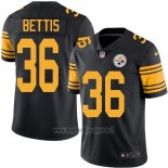 Maglia NFL Legend Pittsburgh Steelers Bettis Nero