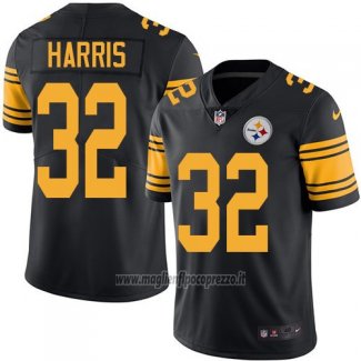 Maglia NFL Legend Pittsburgh Steelers Harris Nero2