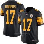 Maglia NFL Legend Pittsburgh Steelers Rogers Nero