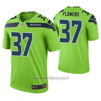 Maglia NFL Legend Seattle Seahawks Tre Flowers Verde