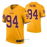 Maglia NFL Legend Washington Commanders Da'ron Payne Color Rush Giallo