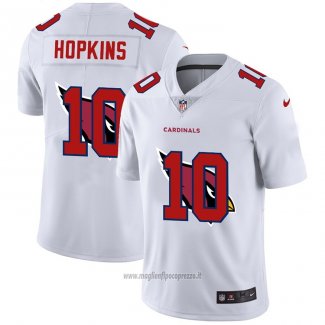 Maglia NFL Limited Arizona Cardinals Hopkins Logo Dual Overlap Bianco