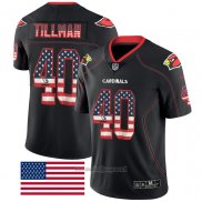 Maglia NFL Limited Arizona Cardinals Tillman Rush USA Flag Nero