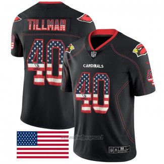Maglia NFL Limited Arizona Cardinals Tillman Rush USA Flag Nero