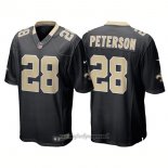 Maglia NFL Limited Bambino New Orleans Saints 28 Adrian Peterson Game Nero