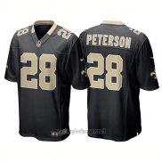 Maglia NFL Limited Bambino New Orleans Saints 28 Adrian Peterson Game Nero