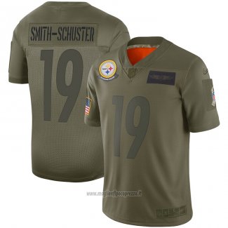 Maglia NFL Limited Bambino Pittsburgh Steelers Juju Smith-schuster 2019 Salute To Service Verde
