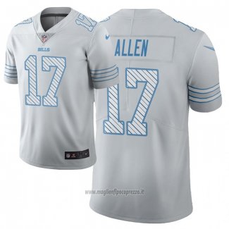 Maglia NFL Limited Buffalo Bills Josh Allen Citta Edition Bianco