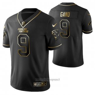 Maglia NFL Limited Carolina Panthers Graham Gano Golden Edition Nero