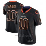 Maglia NFL Limited Chicago Bears Mitch Trubisky Nero Color Rush 2018 Lights Out