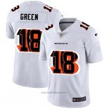 Maglia NFL Limited Cincinnati Bengals Green Logo Dual Overlap Bianco