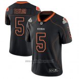 Maglia NFL Limited Cleveland Browns Tyrod Taylor Nero Color Rush 2018 Lights Out