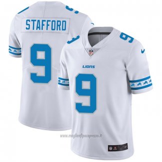 Maglia NFL Limited Detroit Lions Stafford Team Logo Fashion Bianco
