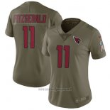 Maglia NFL Limited Donna Atlanta Falcons 11 Fitzgerald Verde