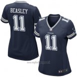 Maglia NFL Limited Donna Dallas Cowboys 11 Beasley Blu