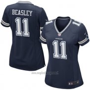 Maglia NFL Limited Donna Dallas Cowboys 11 Beasley Blu