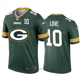 Maglia NFL Limited Green Bay Packers Love Big Logo Number Verde