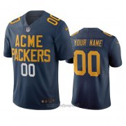 Maglia NFL Limited Green Bay Packers Personalizzate Citta Edition Blu