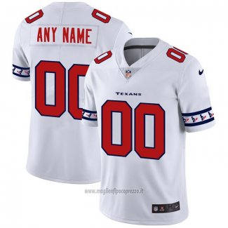Maglia NFL Limited Houston Texans Personalizzate Team Logo Fashion Bianco