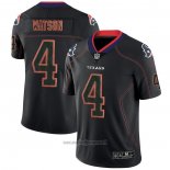 Maglia NFL Limited Houston Texans Watson Lights Out Nero