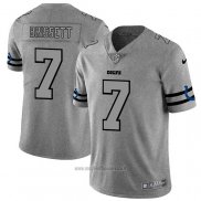 Maglia NFL Limited Indianapolis Colts Brissett Team Logo Gridiron Grigio