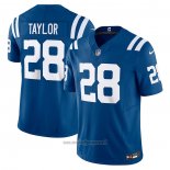 Maglia NFL Limited Indianapolis Colts Jonathan Taylor Vapor F.u.s.e. Blu
