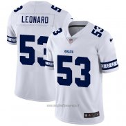 Maglia NFL Limited Indianapolis Colts Leonard Team Logo Fashion Bianco