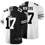 Maglia NFL Limited Indianapolis Colts Rivers White Black Split