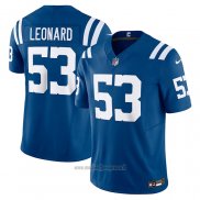 Maglia NFL Limited Indianapolis Colts Shaquille Leonard Vapor F.u.s.e. Blu