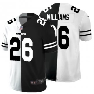 Maglia NFL Limited Kansas City Chiefs Williams White Black Split