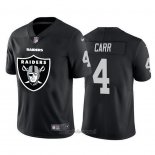 Maglia NFL Limited Las Vegas Raiders Carr Big Logo Nero