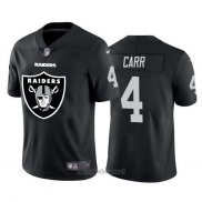 Maglia NFL Limited Las Vegas Raiders Carr Big Logo Nero